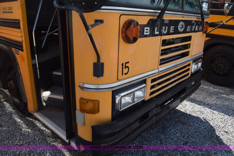 image for item L2550 1990 Blue Bird All American school bus