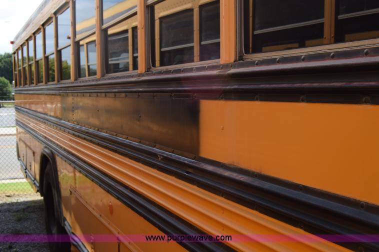 image for item L2550 1990 Blue Bird All American school bus