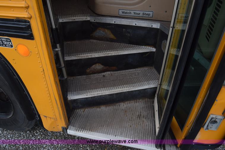 image for item L2551 1991 Blue Bird All American school bus