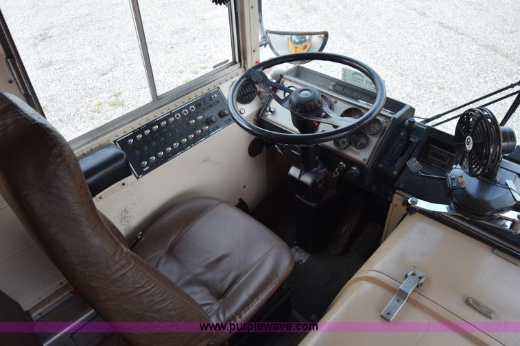 image for item L2551 1991 Blue Bird All American school bus