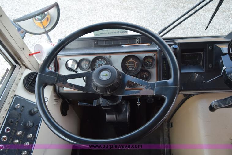 image for item L2551 1991 Blue Bird All American school bus