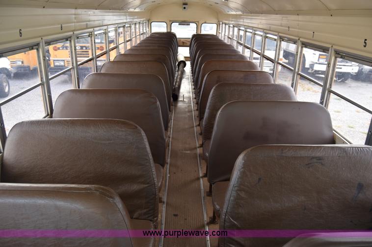image for item L2551 1991 Blue Bird All American school bus