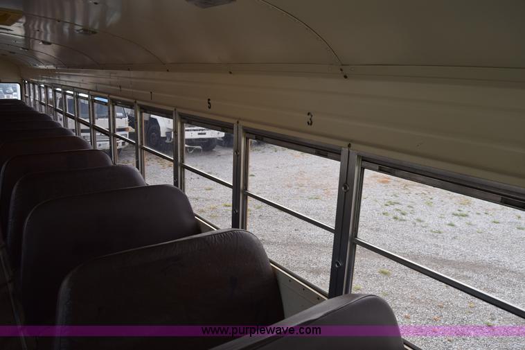 image for item L2551 1991 Blue Bird All American school bus