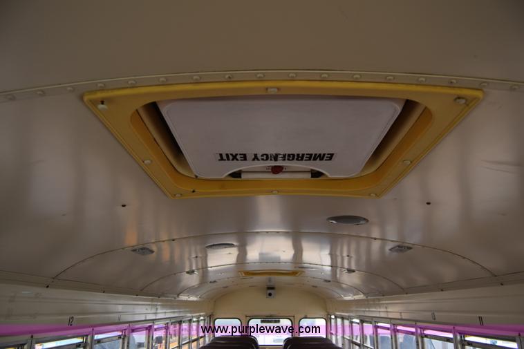 image for item L2551 1991 Blue Bird All American school bus