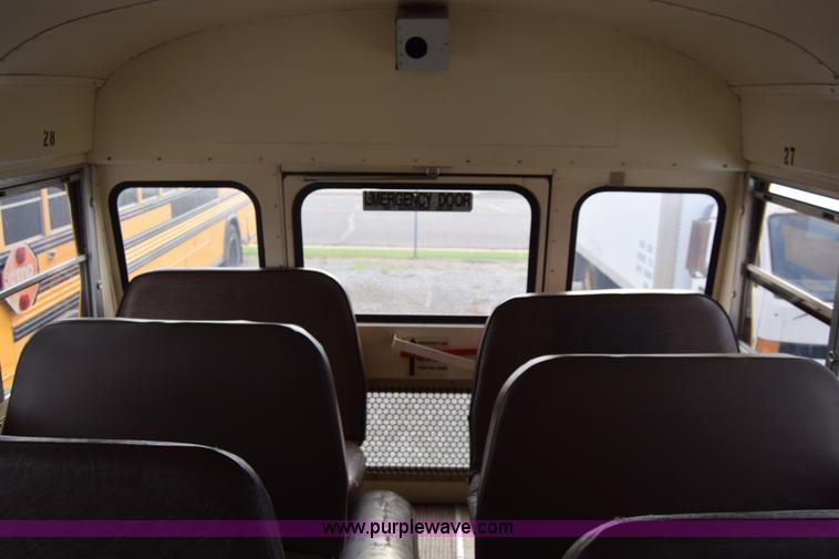 image for item L2551 1991 Blue Bird All American school bus