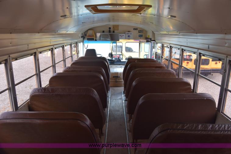 image for item L2551 1991 Blue Bird All American school bus