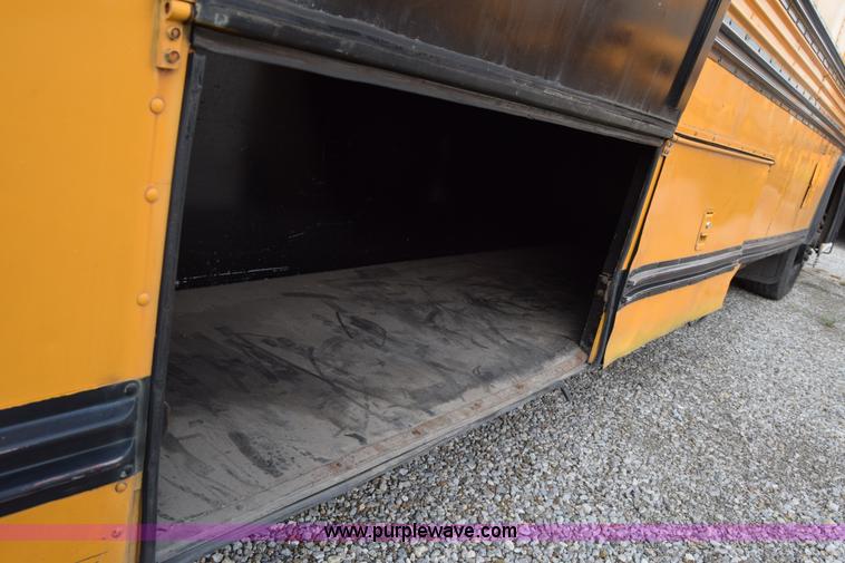 image for item L2551 1991 Blue Bird All American school bus