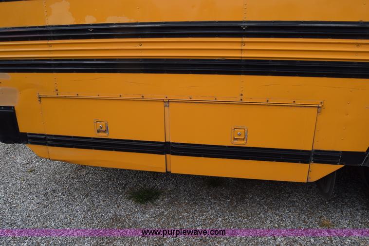 image for item L2551 1991 Blue Bird All American school bus