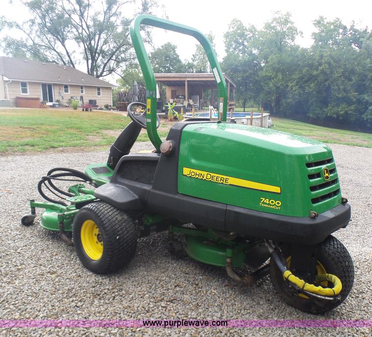 image for item L7125 2008 John Deere 7400 terrain cut rotary mower