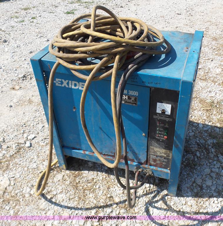 Exide System 3000 battery charger in Wellington, MO | Item N9460 sold ...