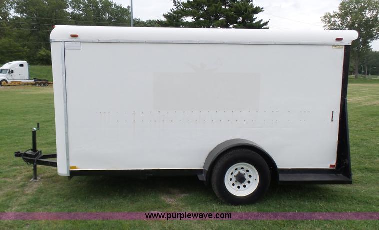 image for item N9462 1998 Blair enclosed cargo trailer