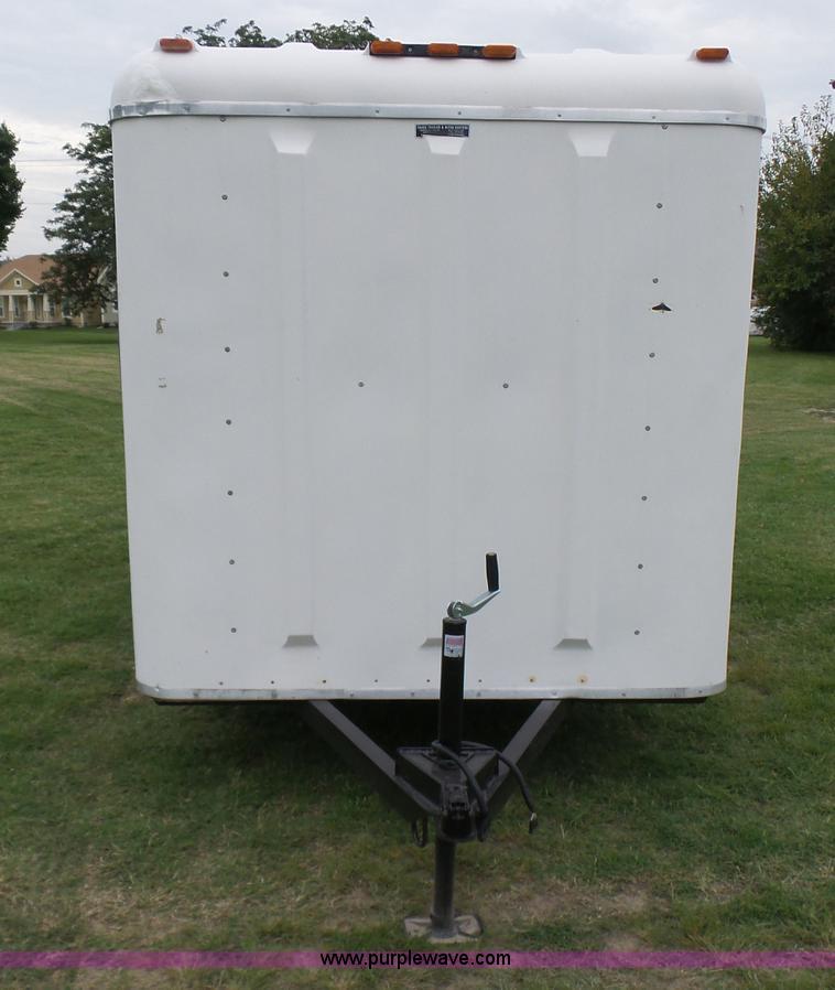 image for item N9462 1998 Blair enclosed cargo trailer