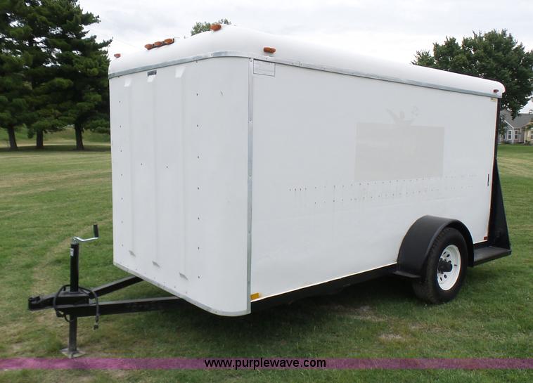 image for item N9462 1998 Blair enclosed cargo trailer