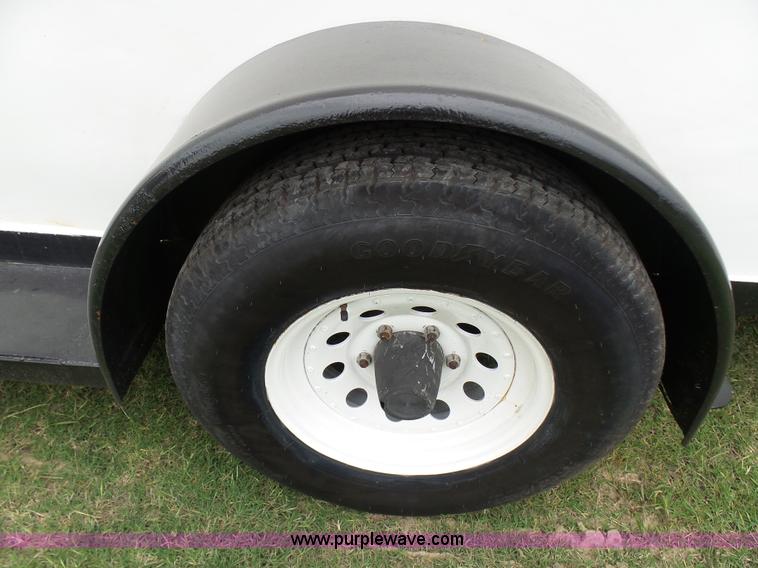 image for item N9462 1998 Blair enclosed cargo trailer