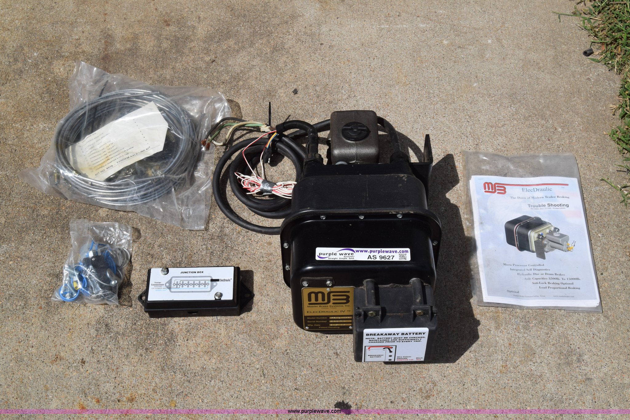 2003 Master Brake ElecDraulic IV electric over hydraulic brake actuator