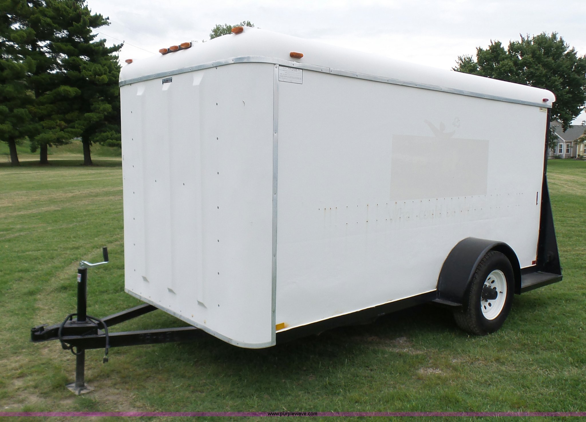 1998 Blair enclosed cargo trailer in Kansas City, MO Item N9462 sold