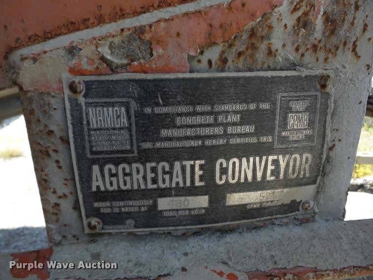 image for item AG9434 1977 Ross concrete batch plant