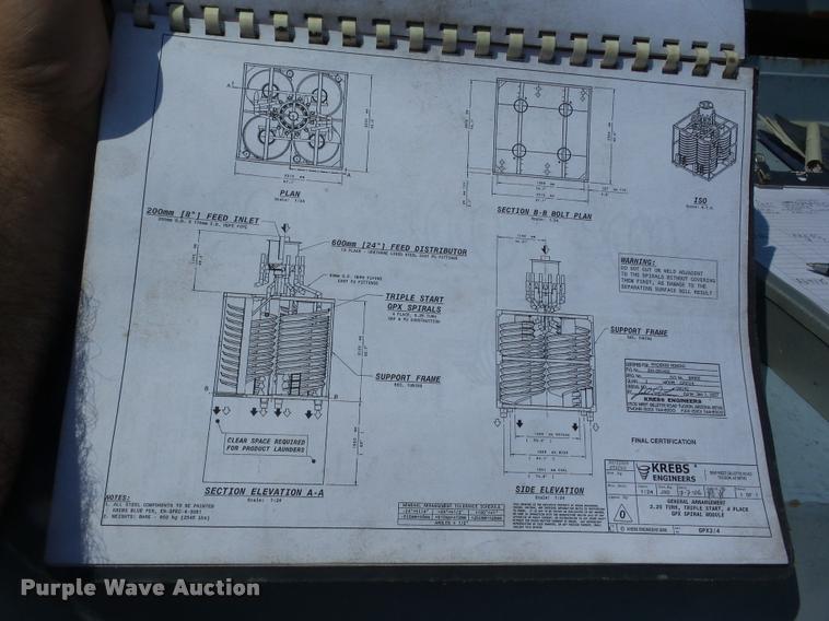 image for item AG9446 Krebs GPX3/4 coal spiral
