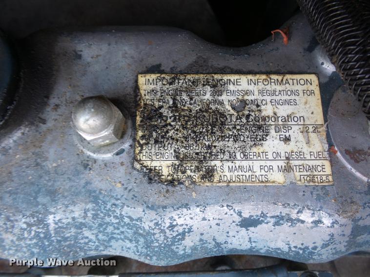 image for item BG9727 2003 Bobcat 331 compact excavator