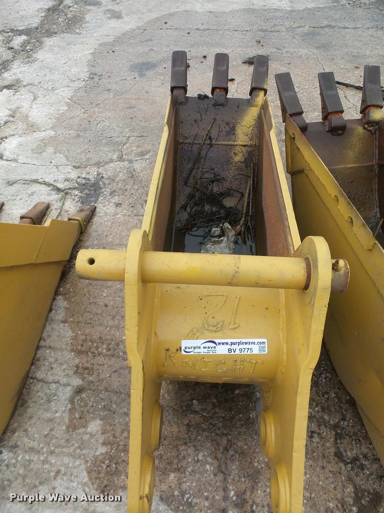 image for item BV9775 12"W backhoe bucket