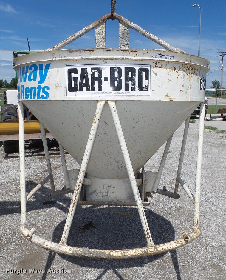 Gar Bro 6254B concrete bucket in Falls City, NE Item BX9196 sold