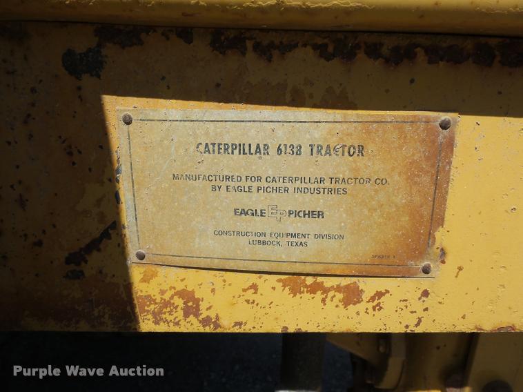 image for item BX9288 1983 Caterpillar 613B elevating scraper