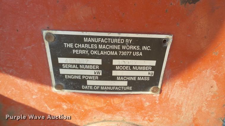 image for item DA8806 1999 Ditch Witch 100SX cable plow