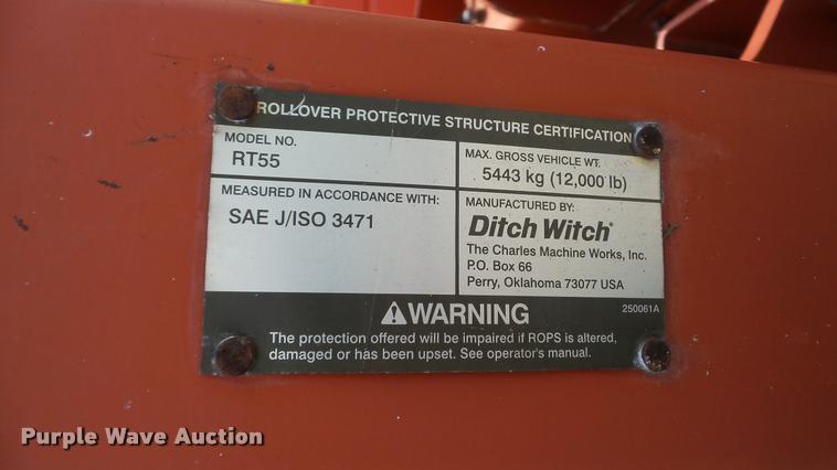 image for item DA8808 2004 Ditch Witch RT55 trencher