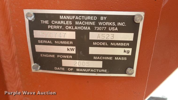 image for item DA8808 2004 Ditch Witch RT55 trencher