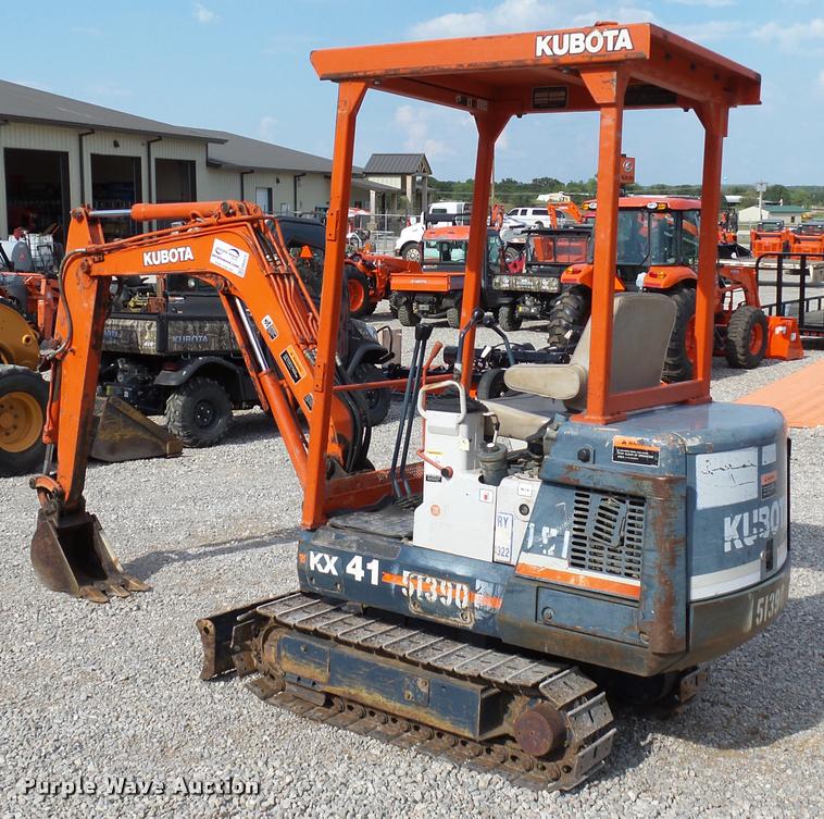 image for item DB4524 1994 Kubota KX41 compact excavator