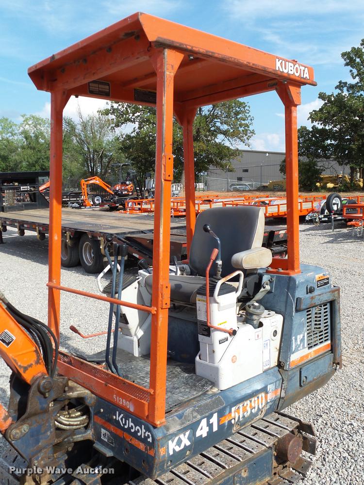 image for item DB4524 1994 Kubota KX41 compact excavator