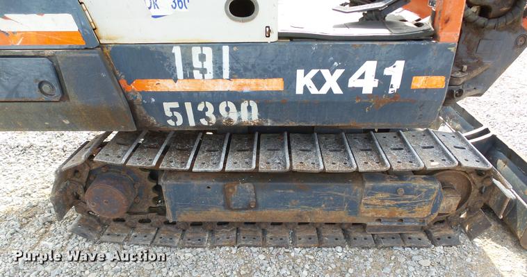 image for item DB4524 1994 Kubota KX41 compact excavator