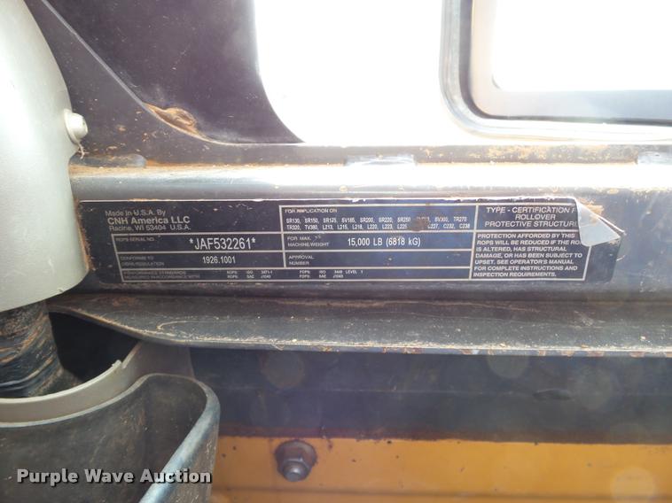 image for item DB4526 2012 Case SV300 skid steer