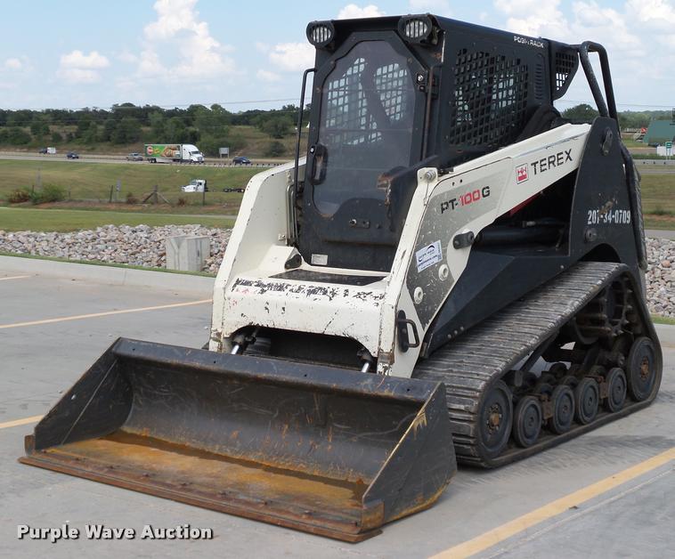 image for item DB4527 2011 Terex PT100G skid steer