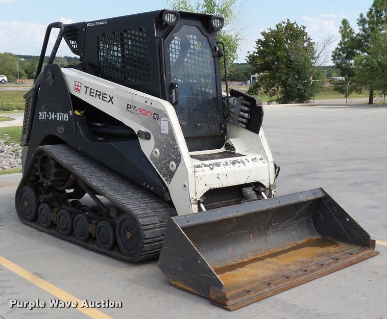image for item DB4527 2011 Terex PT100G skid steer