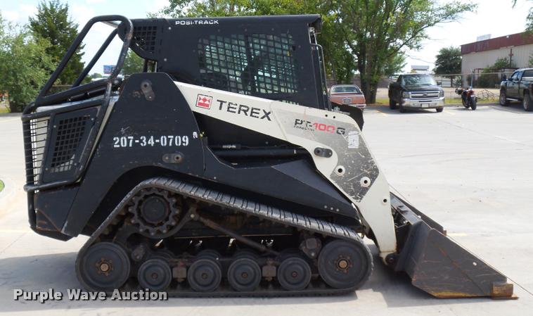 image for item DB4527 2011 Terex PT100G skid steer