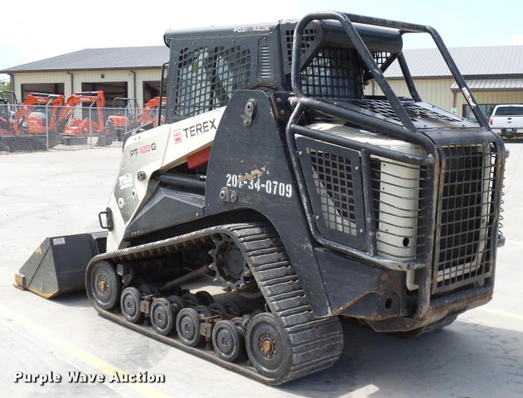 image for item DB4527 2011 Terex PT100G skid steer