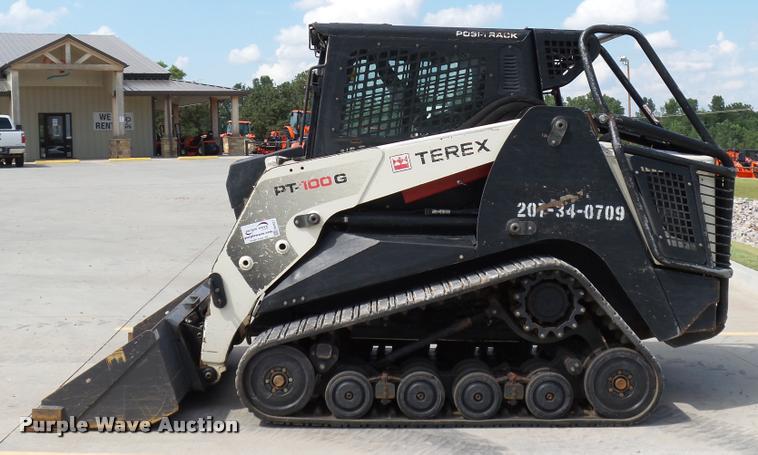 image for item DB4527 2011 Terex PT100G skid steer