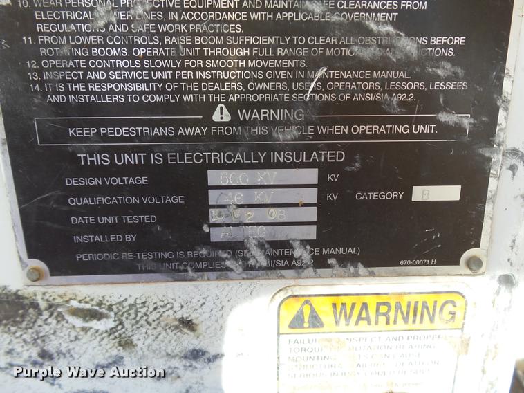 image for item DB4536 2009 Freightliner Business Class M2 bucket truck