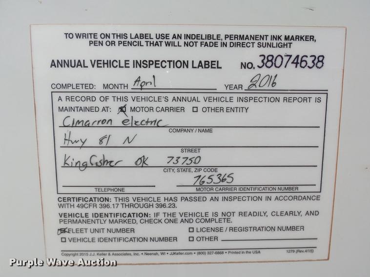 image for item DB4536 2009 Freightliner Business Class M2 bucket truck