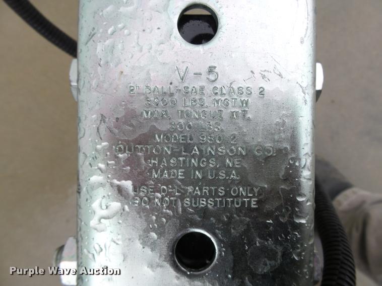 image for item F1979 2011 Shoreland R utility trailer