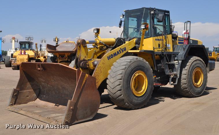 image for item G7474 2002 Komatsu WA470-5H wheel loader