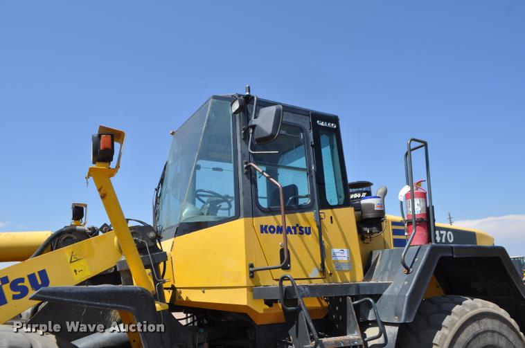 image for item G7474 2002 Komatsu WA470-5H wheel loader