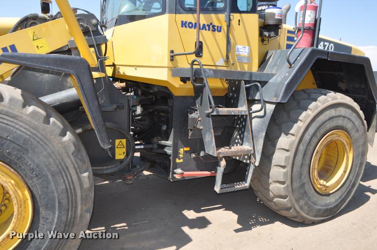 image for item G7474 2002 Komatsu WA470-5H wheel loader
