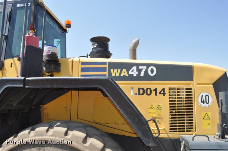 image for item G7474 2002 Komatsu WA470-5H wheel loader