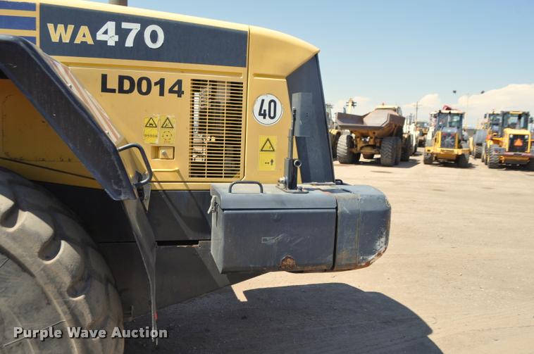 image for item G7474 2002 Komatsu WA470-5H wheel loader