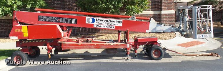 image for item J1636 1997 Denka DKN3MK28 boom lift