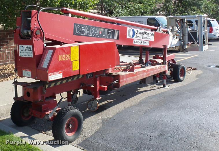 image for item J1636 1997 Denka DKN3MK28 boom lift