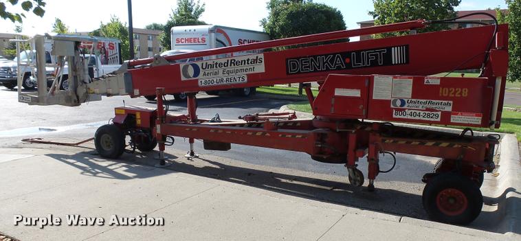 image for item J1636 1997 Denka DKN3MK28 boom lift
