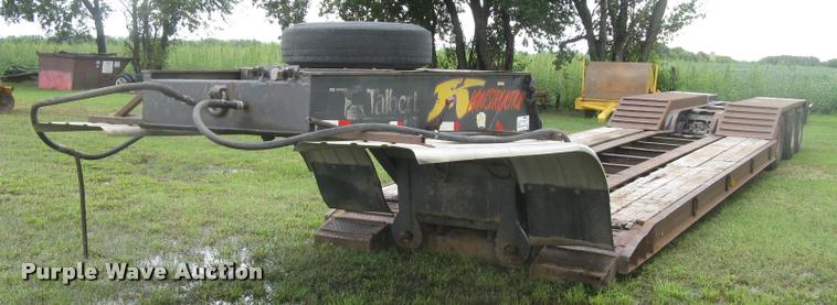 image for item J2751 Talbert RGN lowboy equipment trailer